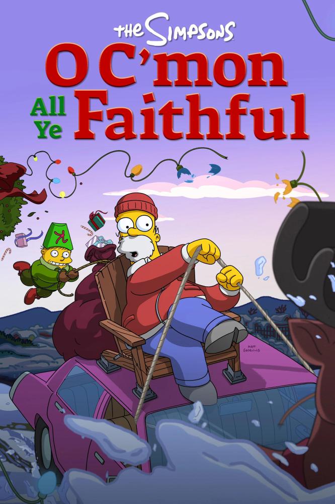 فيلم The Simpsons O C’mon All Ye Faithful 2024 مترجم